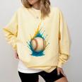 Baseball Splash Team Player For Kids Men Women Comfort Colors Sweatshirt Blue Spruce Baseball Splash Team Player For Kids Men Women Comfort Colors Sweatshirt Blue Spruce