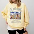 Baseball Sport I’m Just Here For The Snacks Baseball Mom Comfort Colors Sweatshirt Blue Spruce Baseball Sport I’m Just Here For The Snacks Baseball Mom Comfort Colors Sweatshirt Blue Spruce