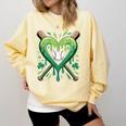 Baseball St Patricks Day Boys Girls Men Women Shamrock Green Comfort Colors Sweatshirt Blue Spruce Baseball St Patricks Day Boys Girls Men Women Shamrock Green Comfort Colors Sweatshirt Blue Spruce