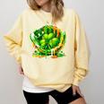 Baseball St Patricks Day Carnival Party Ice Cream Drip Boys Comfort Colors Sweatshirt Blue Spruce Baseball St Patricks Day Carnival Party Ice Cream Drip Boys Comfort Colors Sweatshirt Blue Spruce