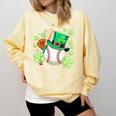Baseball St Patricks Day Lucky Baseball Player Shamrock Comfort Colors Sweatshirt Blue Spruce Baseball St Patricks Day Lucky Baseball Player Shamrock Comfort Colors Sweatshirt Blue Spruce
