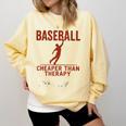 Baseball Tee For Men Women Comfort Colors Sweatshirt Blue Spruce