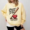 Baseball Valentine Forever On Deck For You Tee Comfort Colors Sweatshirt Blue Spruce Baseball Valentine Forever On Deck For You Tee Comfort Colors Sweatshirt Blue Spruce