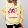 Baseball Is My Valentine Valentines Day Men Boys Kids Teen Comfort Colors Sweatshirt Blue Spruce Baseball Is My Valentine Valentines Day Men Boys Kids Teen Comfort Colors Sweatshirt Blue Spruce