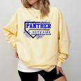 Blue Panther Baseball Home Plate Game Day Mascot Panther Comfort Colors Sweatshirt Blue Spruce Blue Panther Baseball Home Plate Game Day Mascot Panther Comfort Colors Sweatshirt Blue Spruce