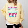 Brother Of The Birthday Boy Ice Cream Baseball Family Party Comfort Colors Sweatshirt Blue Spruce Brother Of The Birthday Boy Ice Cream Baseball Family Party Comfort Colors Sweatshirt Blue Spruce
