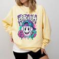 Bruh 67 Baseball Drip Boys Kids Six Seven Meme 6-7 Dripping Comfort Colors Sweatshirt Blue Spruce Bruh 67 Baseball Drip Boys Kids Six Seven Meme 6-7 Dripping Comfort Colors Sweatshirt Blue Spruce