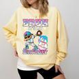 Bruh It's My 8th Birthday Baseball Ice Cream Drip 8 Year Old Comfort Colors Sweatshirt Blue Spruce Bruh It's My 8th Birthday Baseball Ice Cream Drip 8 Year Old Comfort Colors Sweatshirt Blue Spruce