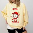 Bruh Valentine Baseball Drip Icecream Apparel Men Youth Boys Comfort Colors Sweatshirt Blue Spruce Bruh Valentine Baseball Drip Icecream Apparel Men Youth Boys Comfort Colors Sweatshirt Blue Spruce