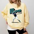 Cal Raleigh Seattle MLB Baseball Players MLBCRA205M Comfort Colors Sweatshirt Blue Spruce Cal Raleigh Seattle MLB Baseball Players MLBCRA205M Comfort Colors Sweatshirt Blue Spruce