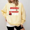 Cards Collector Baseball Cards Are My Retirement Plan Comfort Colors Sweatshirt Blue Spruce