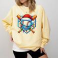 Christmas Baseball Drip For Boys Kids Ice Cream Drip Comfort Colors Sweatshirt Blue Spruce Christmas Baseball Drip For Boys Kids Ice Cream Drip Comfort Colors Sweatshirt Blue Spruce