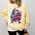 Christmas Baseball Santa Game Day Xmas Boys Kids Men Comfort Colors Sweatshirt Blue Spruce Christmas Baseball Santa Game Day Xmas Boys Kids Men Comfort Colors Sweatshirt Blue Spruce