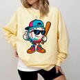 Cool Baseball Drip For Boys Ice Cream Drip Baseball Kids Comfort Colors Sweatshirt Blue Spruce Cool Baseball Drip For Boys Ice Cream Drip Baseball Kids Comfort Colors Sweatshirt Blue Spruce