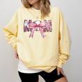Coquette Baseball Mom Sorry Can't Baseball Bye Mother's Day Comfort Colors Sweatshirt Blue Spruce Coquette Baseball Mom Sorry Can't Baseball Bye Mother's Day Comfort Colors Sweatshirt Blue Spruce