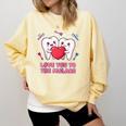 Cute Dentist Valentine Love You To The Molars Teeth Pun Raglan Baseball Tee Comfort Colors Sweatshirt Blue Spruce Cute Dentist Valentine Love You To The Molars Teeth Pun Raglan Baseball Tee Comfort Colors Sweatshirt Blue Spruce
