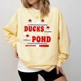 Cute Ducks On The Pond Cute Baseball Mom T-Shirt Comfort Colors Sweatshirt Blue Spruce Cute Ducks On The Pond Cute Baseball Mom T-Shirt Comfort Colors Sweatshirt Blue Spruce