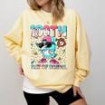Dabbing Drippy 100th Days Of School Baseball Ice Cream Drip Comfort Colors Sweatshirt Blue Spruce Dabbing Drippy 100th Days Of School Baseball Ice Cream Drip Comfort Colors Sweatshirt Blue Spruce