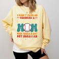 I Didn't Plan On Becoming a Baseball Mom Baseball Player Comfort Colors Sweatshirt Blue Spruce I Didn't Plan On Becoming a Baseball Mom Baseball Player Comfort Colors Sweatshirt Blue Spruce