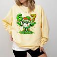 Drip Baseball Irish Shamrock St Patricks Men Boy Kid Comfort Colors Sweatshirt Blue Spruce Drip Baseball Irish Shamrock St Patricks Men Boy Kid Comfort Colors Sweatshirt Blue Spruce