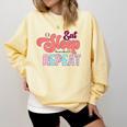 Eat Sleep Baseball Repeat Baseball Moms Comfort Colors Sweatshirt Blue Spruce Eat Sleep Baseball Repeat Baseball Moms Comfort Colors Sweatshirt Blue Spruce