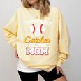 My Favorite Catcher Calls Me Mom Catcher Baseball Mom Heart Comfort Colors Sweatshirt Blue Spruce My Favorite Catcher Calls Me Mom Catcher Baseball Mom Heart Comfort Colors Sweatshirt Blue Spruce