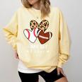 Game Day Vibes Football Baseball Mom Heart Comfort Colors Sweatshirt Blue Spruce Game Day Vibes Football Baseball Mom Heart Comfort Colors Sweatshirt Blue Spruce