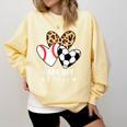 Game Day Vibes Soccer Baseball Mom Heart Comfort Colors Sweatshirt Blue Spruce Game Day Vibes Soccer Baseball Mom Heart Comfort Colors Sweatshirt Blue Spruce
