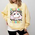 Game Day Vibes Softball Baseball Groovy Game Day Girls Women Comfort Colors Sweatshirt Blue Spruce Game Day Vibes Softball Baseball Groovy Game Day Girls Women Comfort Colors Sweatshirt Blue Spruce