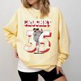 Garrett Crochet Boston Baseball Players MLBGCR201M Comfort Colors Sweatshirt Blue Spruce