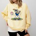 Goat Baseball Player With Bat And Ball Drip Animal Sports Comfort Colors Sweatshirt Blue Spruce Goat Baseball Player With Bat And Ball Drip Animal Sports Comfort Colors Sweatshirt Blue Spruce