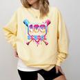 Happy 100 Days Of School Baseball Drip Theme Party 100th Day Comfort Colors Sweatshirt Blue Spruce Happy 100 Days Of School Baseball Drip Theme Party 100th Day Comfort Colors Sweatshirt Blue Spruce
