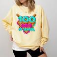 Happy 100 Days Of School Costume Baseball Drip Ice Cream Comfort Colors Sweatshirt Blue Spruce Happy 100 Days Of School Costume Baseball Drip Ice Cream Comfort Colors Sweatshirt Blue Spruce