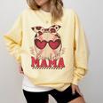 Heart Glasses Baseball Mama Baseball Mom Mother's Day Comfort Colors Sweatshirt Blue Spruce Heart Glasses Baseball Mama Baseball Mom Mother's Day Comfort Colors Sweatshirt Blue Spruce