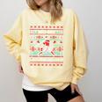 Ho Ho Homerun Baseball Ugly Christmas Sweater Party Hitter Comfort Colors Sweatshirt Blue Spruce Ho Ho Homerun Baseball Ugly Christmas Sweater Party Hitter Comfort Colors Sweatshirt Blue Spruce