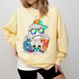 HUGvyn 6 7 Baseball Number Kid Drip Ice Cream Six Seven Meme Comfort Colors Sweatshirt Blue Spruce HUGvyn 6 7 Baseball Number Kid Drip Ice Cream Six Seven Meme Comfort Colors Sweatshirt Blue Spruce