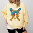 HUGvyn 67 Baseball Ice Cream Drip Six Seven Genz Alpha Slang Comfort Colors Sweatshirt Blue Spruce HUGvyn 67 Baseball Ice Cream Drip Six Seven Genz Alpha Slang Comfort Colors Sweatshirt Blue Spruce