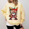 HUGvyn Santa Playing Baseball Ice Cream Drip Christmas Boys Comfort Colors Sweatshirt Blue Spruce HUGvyn Santa Playing Baseball Ice Cream Drip Christmas Boys Comfort Colors Sweatshirt Blue Spruce