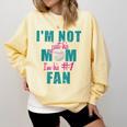 I'm Not Just His Mom I'm His Number One Fan Baseball Mom Comfort Colors Sweatshirt Blue Spruce I'm Not Just His Mom I'm His Number One Fan Baseball Mom Comfort Colors Sweatshirt Blue Spruce