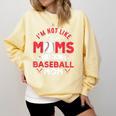 I'm Not Like Other Moms Im A Baseball Mom Mother's Day Comfort Colors Sweatshirt Blue Spruce I'm Not Like Other Moms Im A Baseball Mom Mother's Day Comfort Colors Sweatshirt Blue Spruce