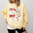 ITS In My DNA Baseball Sport Player Saying Baseball Fan Comfort Colors Sweatshirt Blue Spruce ITS In My DNA Baseball Sport Player Saying Baseball Fan Comfort Colors Sweatshirt Blue Spruce