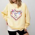 Kids Happy Easter Bunny Playing Baseball Boy Ice Cream Drip Comfort Colors Sweatshirt Blue Spruce Kids Happy Easter Bunny Playing Baseball Boy Ice Cream Drip Comfort Colors Sweatshirt Blue Spruce