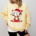 Kids Valentine Baseball Boys Valentines Day Tee Comfort Colors Sweatshirt Blue Spruce