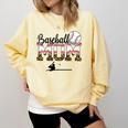 Leopard Baseball Mom Mama Mommy Sport Comfort Colors Sweatshirt Blue Spruce Leopard Baseball Mom Mama Mommy Sport Comfort Colors Sweatshirt Blue Spruce