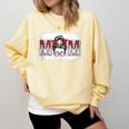 Leopard Baseball Mom Mama Mother's Day Son Daughter Boys Comfort Colors Sweatshirt Blue Spruce Leopard Baseball Mom Mama Mother's Day Son Daughter Boys Comfort Colors Sweatshirt Blue Spruce