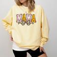 Leopard Baseball Softball Mama Bow Softball Baseball Mom Comfort Colors Sweatshirt Blue Spruce Leopard Baseball Softball Mama Bow Softball Baseball Mom Comfort Colors Sweatshirt Blue Spruce