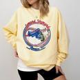 Lynyrd Skynyrd Skeleton Baseball Gun US Flag Cowboy Rock Fan Comfort Colors Sweatshirt Blue Spruce Lynyrd Skynyrd Skeleton Baseball Gun US Flag Cowboy Rock Fan Comfort Colors Sweatshirt Blue Spruce