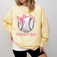 Mama Biggest Fan Coquette Bow Baseball Mom Fan Mother's Day Comfort Colors Sweatshirt Blue Spruce Mama Biggest Fan Coquette Bow Baseball Mom Fan Mother's Day Comfort Colors Sweatshirt Blue Spruce