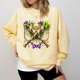 Mardi Gras Baseball Jester Hat New Orleans Men Women Kid Comfort Colors Sweatshirt Blue Spruce Mardi Gras Baseball Jester Hat New Orleans Men Women Kid Comfort Colors Sweatshirt Blue Spruce