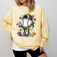 Mardi Gras Ice Cream Drip Baseball Carnival Party Mask Boys Comfort Colors Sweatshirt Blue Spruce Mardi Gras Ice Cream Drip Baseball Carnival Party Mask Boys Comfort Colors Sweatshirt Blue Spruce